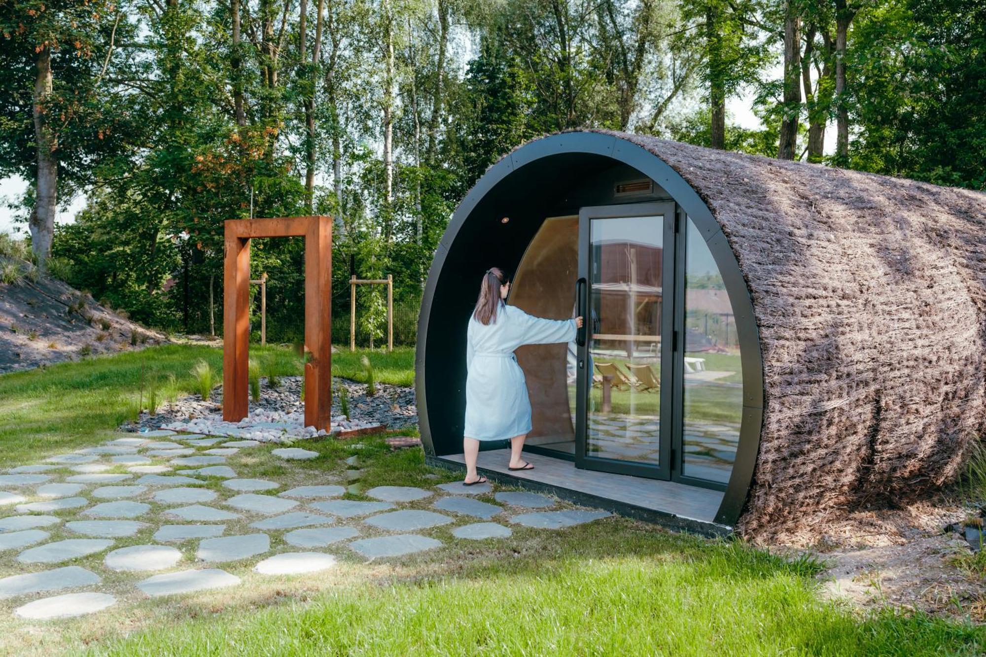 Domaine Des Thermes Awans Exterior foto